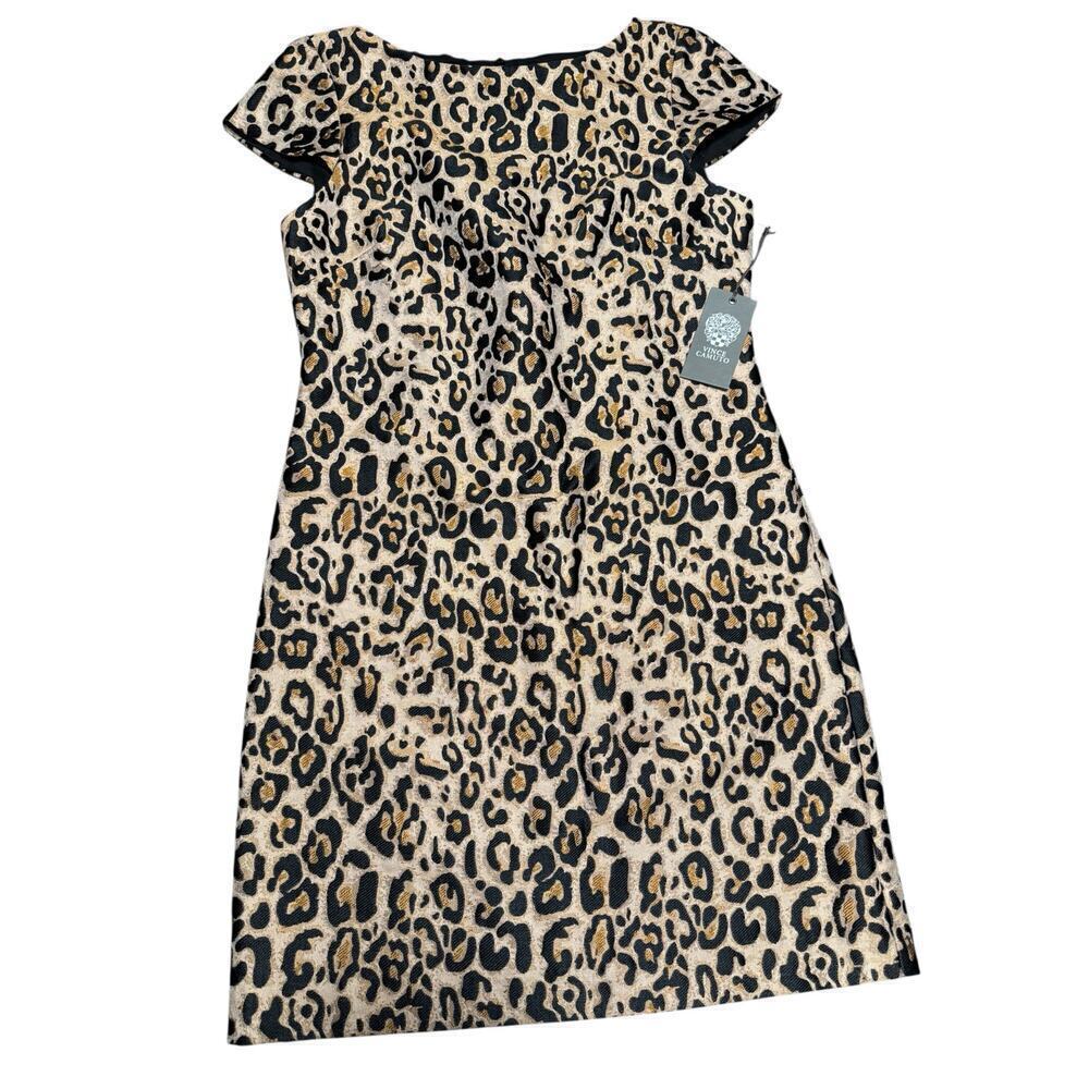 Vince Camino Dress Animal Print Size 4